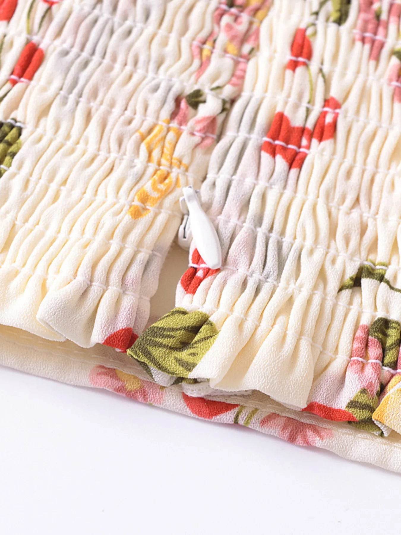 Printed Smocked Cami Top Pretty Picks