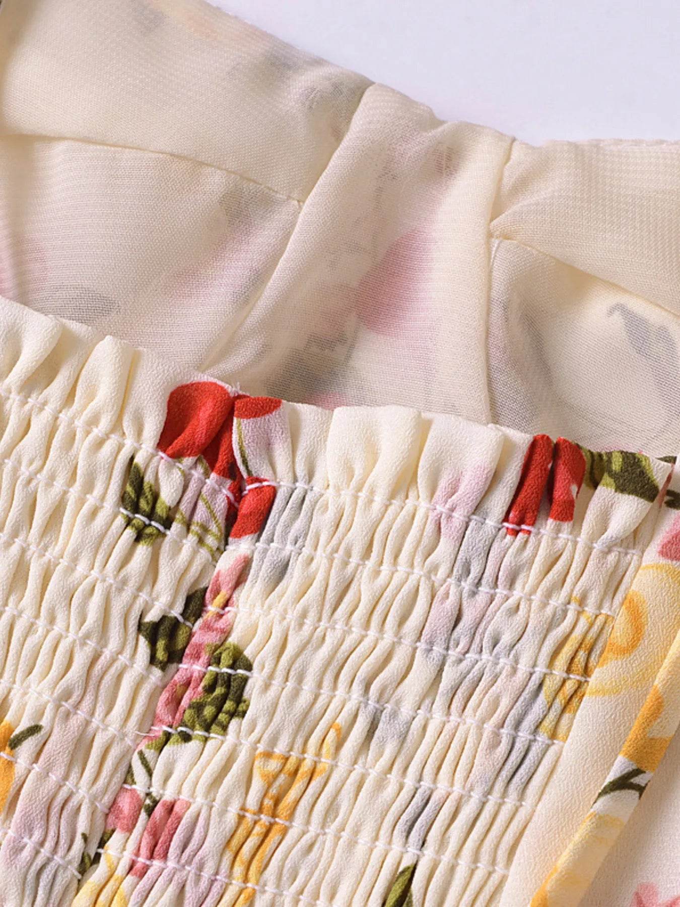 Printed Smocked Cami Top Pretty Picks