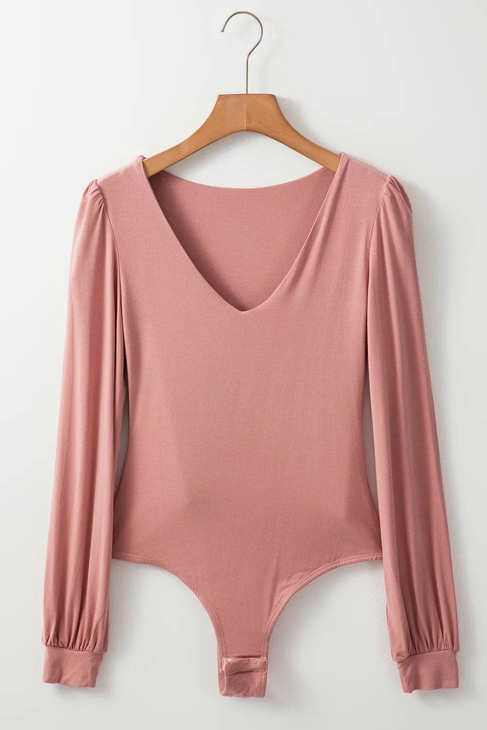 V-Neck Long Sleeve Bodysuit Pretty Picks