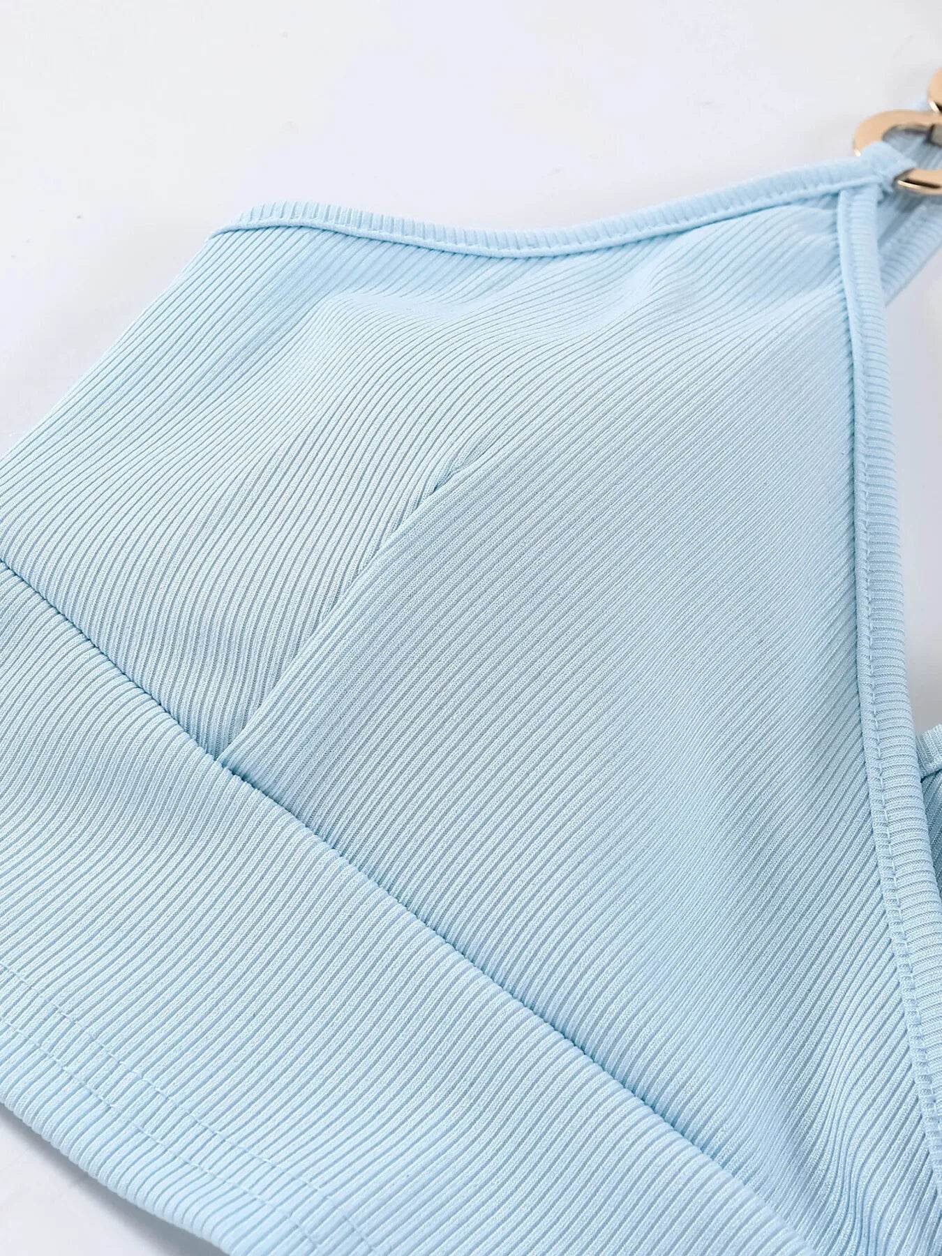 Chain Strap Ribbed Cami Top Pretty Picks