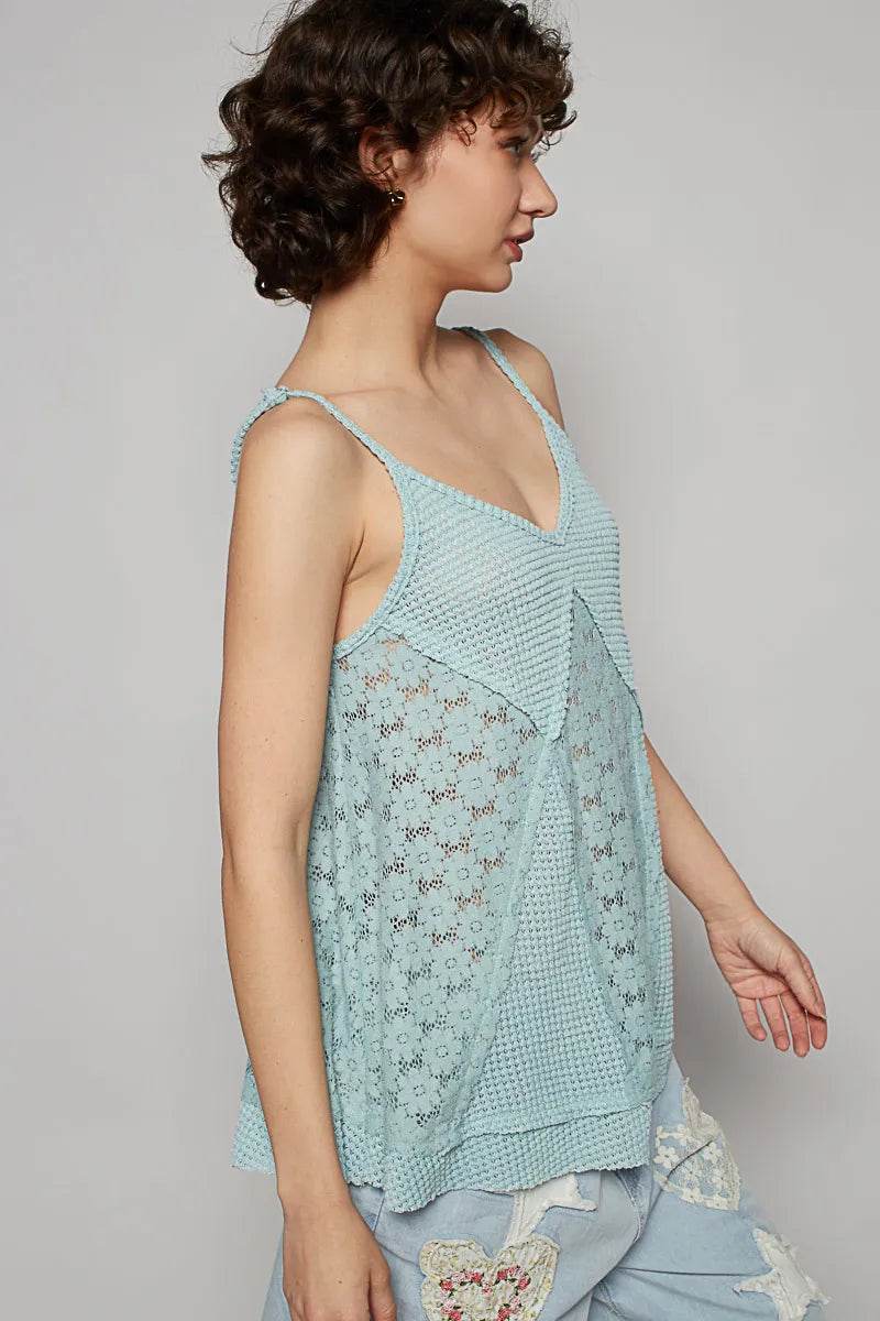 POL Lace V-Neck Cami Pretty Picks