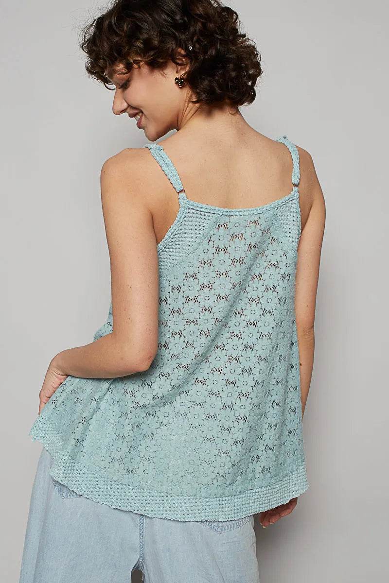 POL Lace V-Neck Cami Pretty Picks
