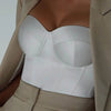 Sweetheart Neck Tube Top White Pretty Picks