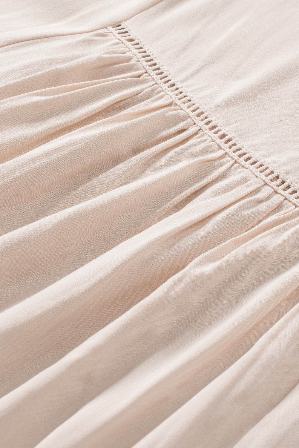 V-Neck Flounce Sleeve Babydoll Blouse Pretty Picks